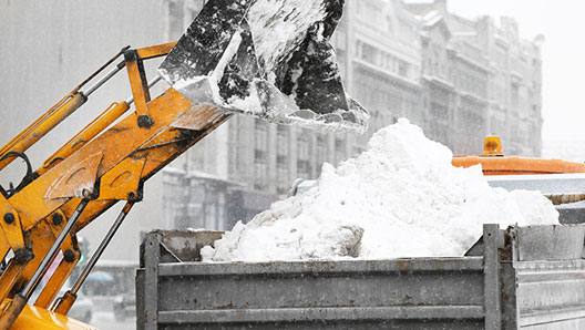 Snow & Ice Management - Snow Removal + Relocation